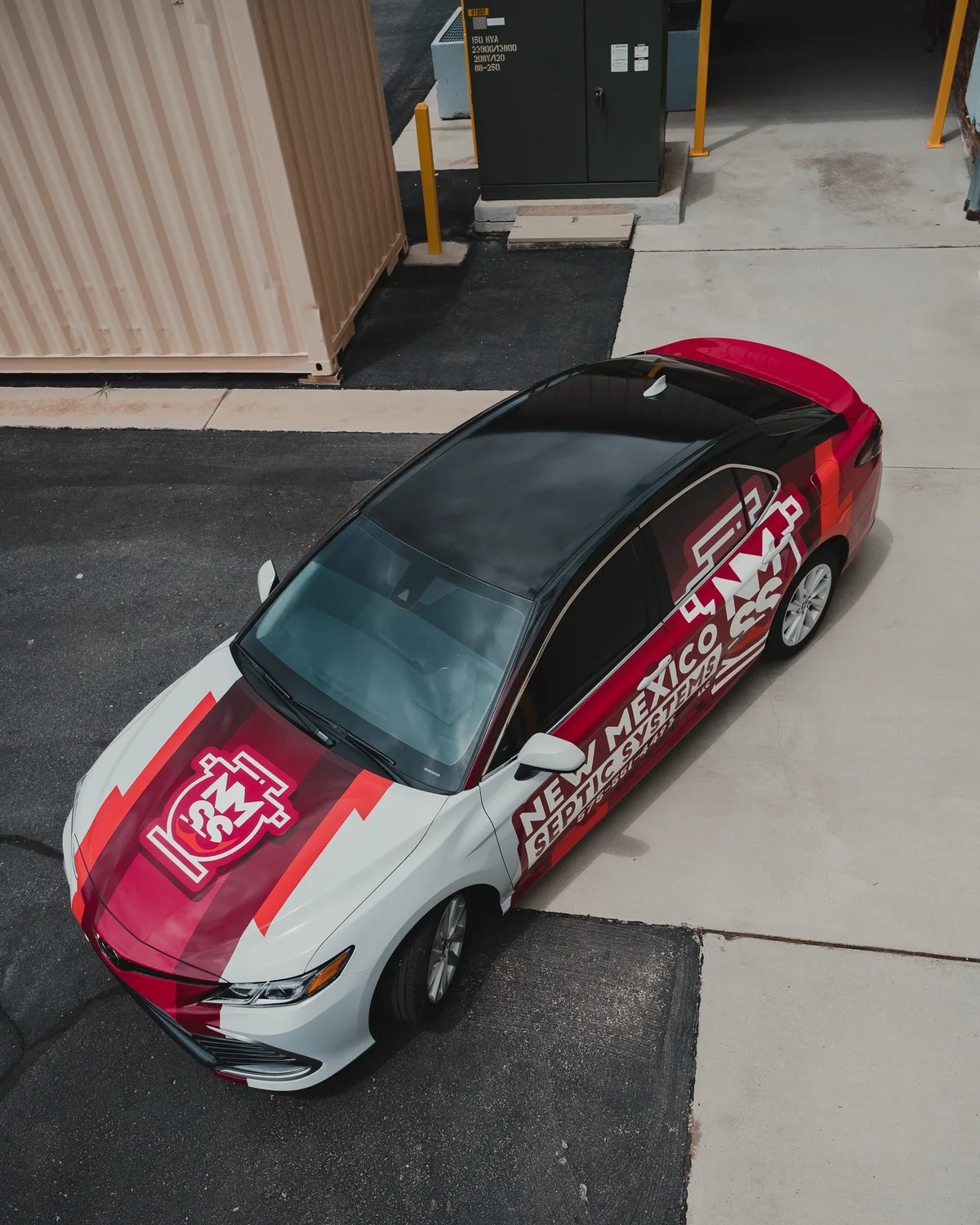 New Mexico Septic service truck wrap — REV Designs